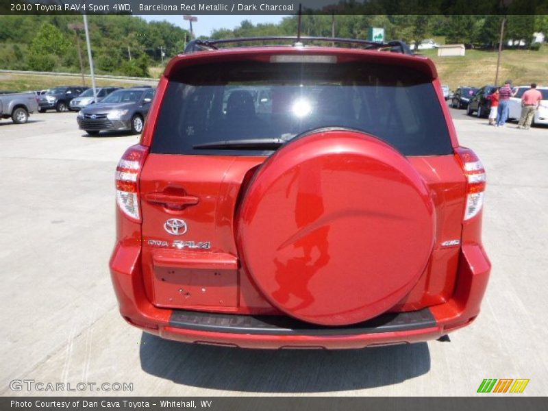 Barcelona Red Metallic / Dark Charcoal 2010 Toyota RAV4 Sport 4WD