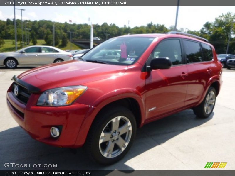 Barcelona Red Metallic / Dark Charcoal 2010 Toyota RAV4 Sport 4WD