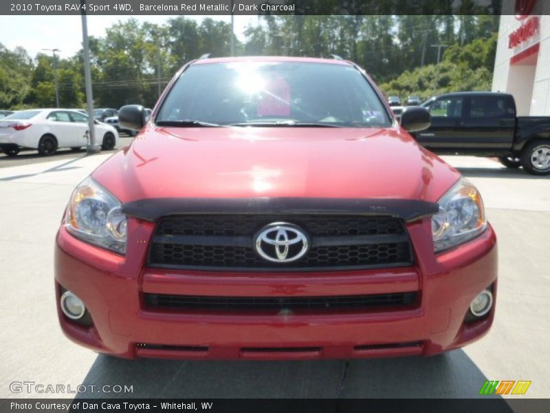 Barcelona Red Metallic / Dark Charcoal 2010 Toyota RAV4 Sport 4WD