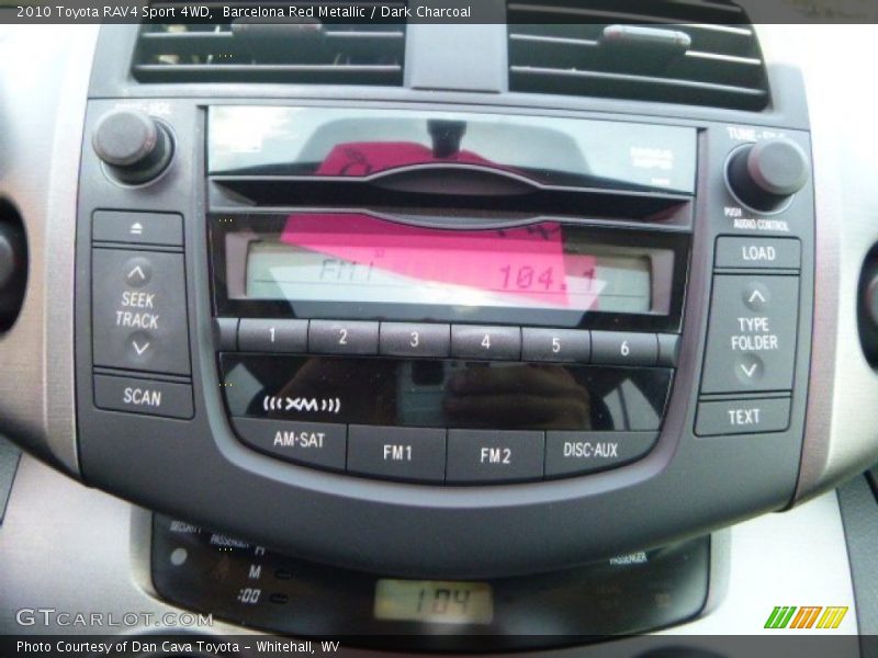 Barcelona Red Metallic / Dark Charcoal 2010 Toyota RAV4 Sport 4WD