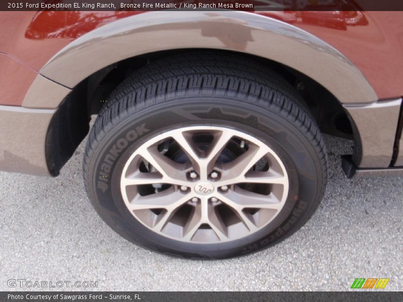 Bronze Fire Metallic / King Ranch Mesa Brown 2015 Ford Expedition EL King Ranch