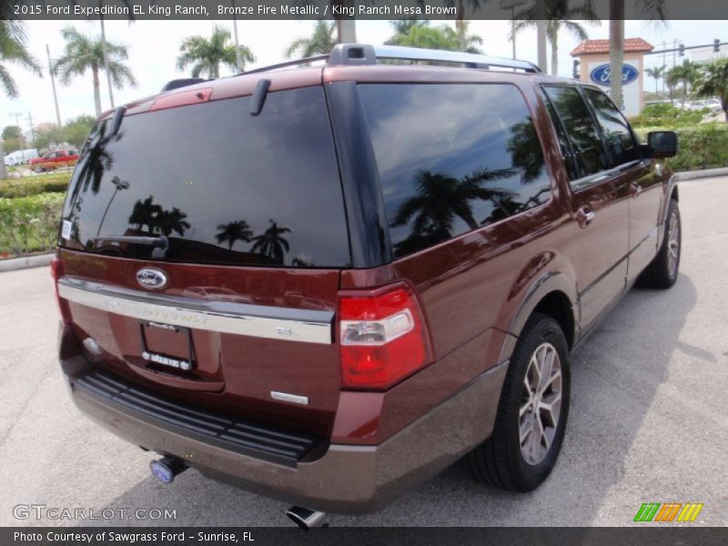 Bronze Fire Metallic / King Ranch Mesa Brown 2015 Ford Expedition EL King Ranch