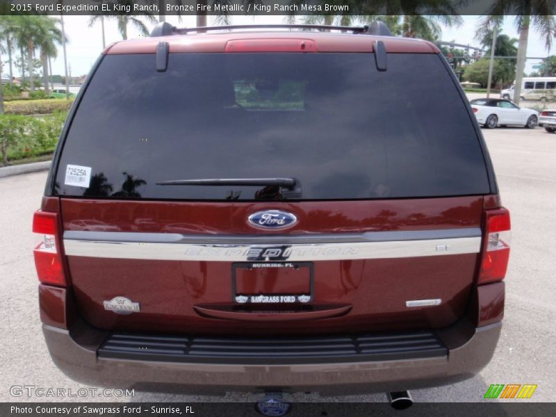 Bronze Fire Metallic / King Ranch Mesa Brown 2015 Ford Expedition EL King Ranch