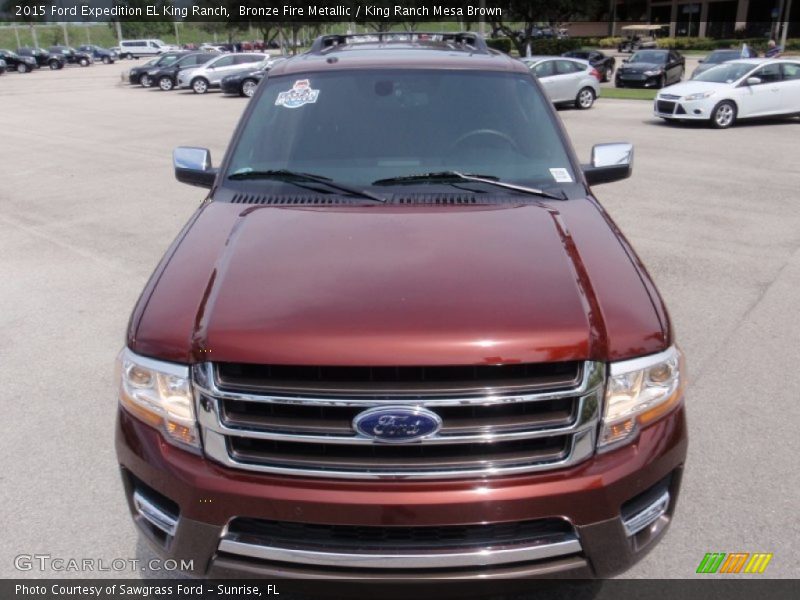 Bronze Fire Metallic / King Ranch Mesa Brown 2015 Ford Expedition EL King Ranch