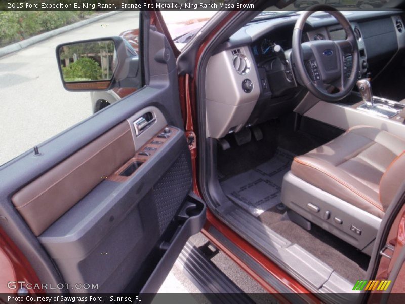 Bronze Fire Metallic / King Ranch Mesa Brown 2015 Ford Expedition EL King Ranch