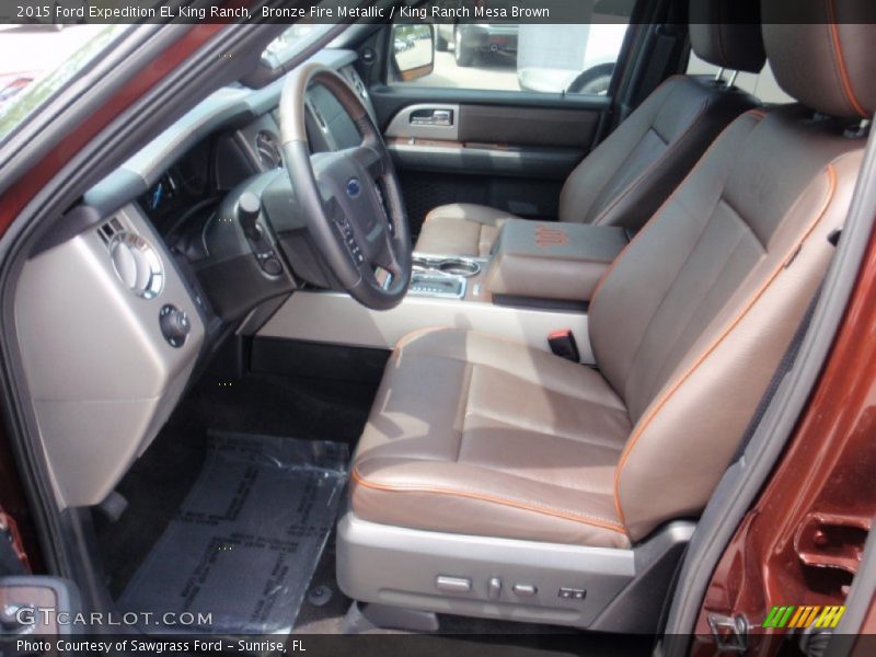  2015 Expedition EL King Ranch King Ranch Mesa Brown Interior
