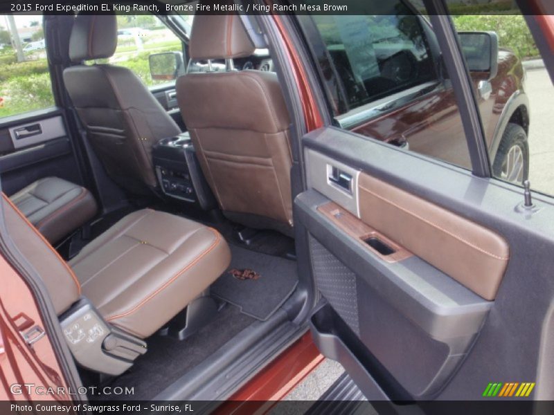 Bronze Fire Metallic / King Ranch Mesa Brown 2015 Ford Expedition EL King Ranch