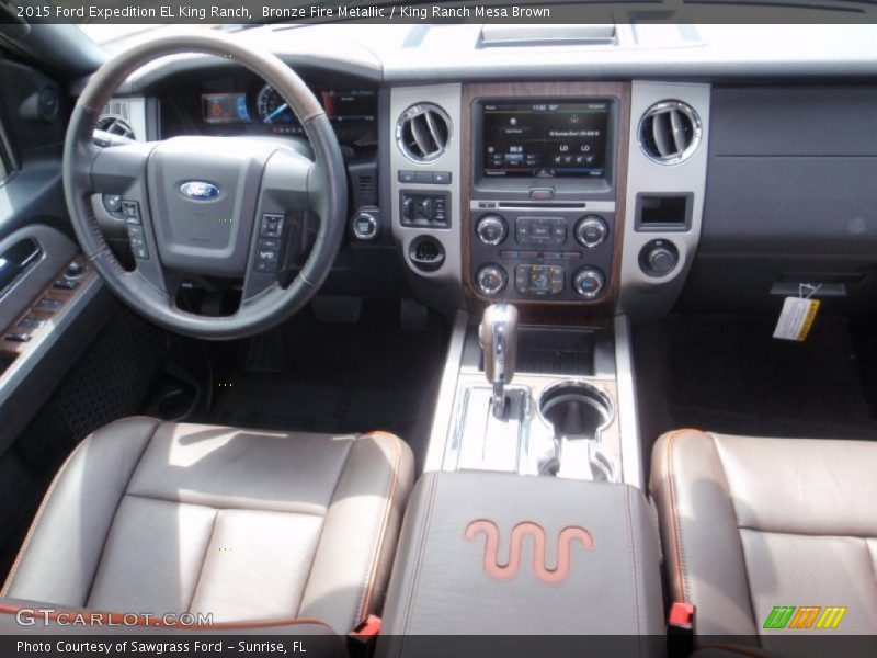 Bronze Fire Metallic / King Ranch Mesa Brown 2015 Ford Expedition EL King Ranch