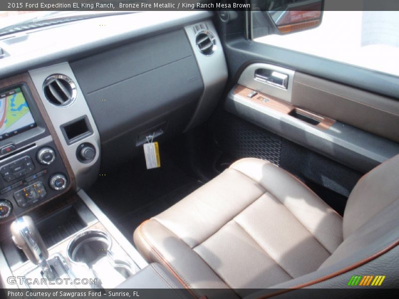 Bronze Fire Metallic / King Ranch Mesa Brown 2015 Ford Expedition EL King Ranch