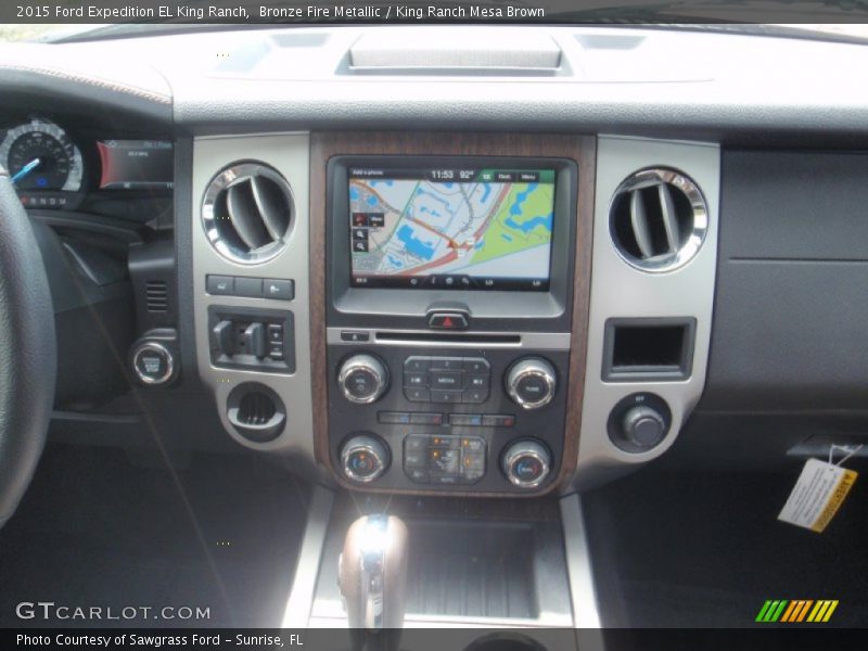 Bronze Fire Metallic / King Ranch Mesa Brown 2015 Ford Expedition EL King Ranch