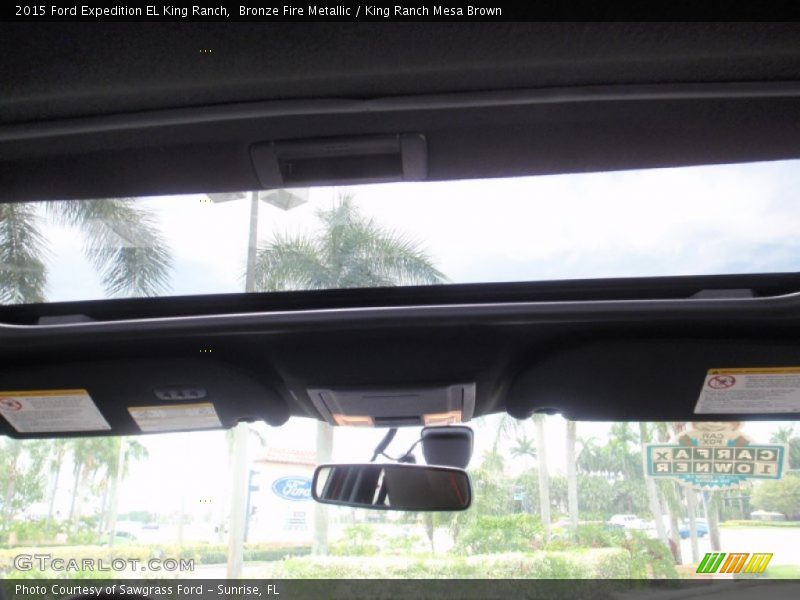 Bronze Fire Metallic / King Ranch Mesa Brown 2015 Ford Expedition EL King Ranch
