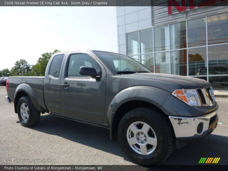 Storm Grey / Graphite 2008 Nissan Frontier SE King Cab 4x4