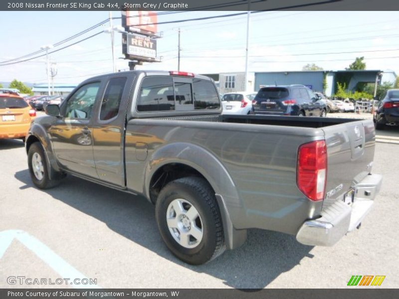 Storm Grey / Graphite 2008 Nissan Frontier SE King Cab 4x4