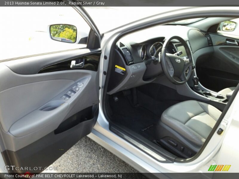 Radiant Silver / Gray 2013 Hyundai Sonata Limited 2.0T