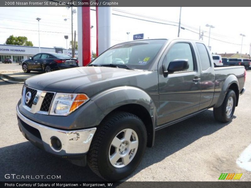 Storm Grey / Graphite 2008 Nissan Frontier SE King Cab 4x4