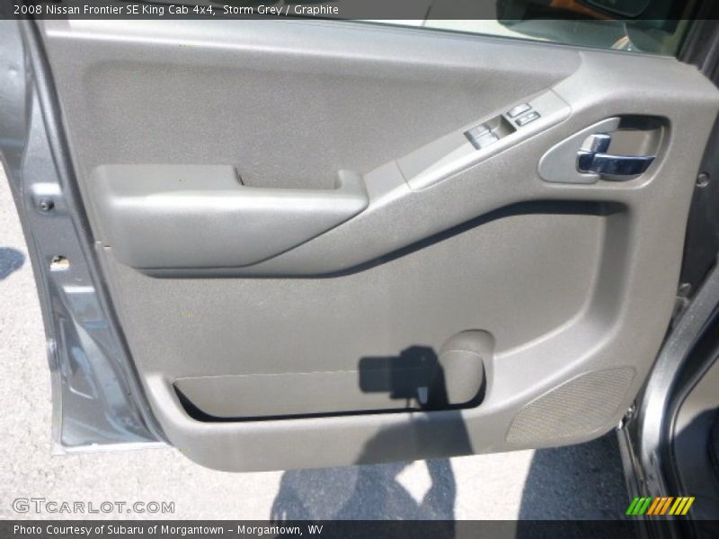 Storm Grey / Graphite 2008 Nissan Frontier SE King Cab 4x4