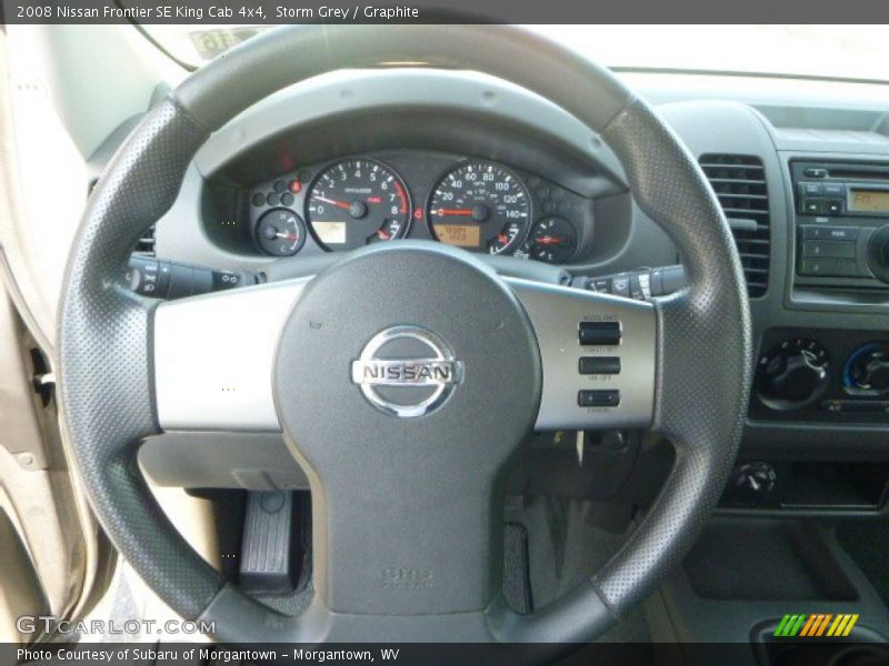 Storm Grey / Graphite 2008 Nissan Frontier SE King Cab 4x4
