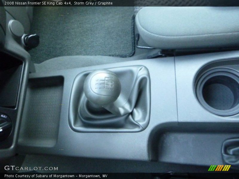 Storm Grey / Graphite 2008 Nissan Frontier SE King Cab 4x4