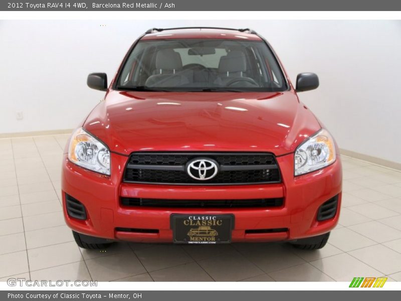 Barcelona Red Metallic / Ash 2012 Toyota RAV4 I4 4WD