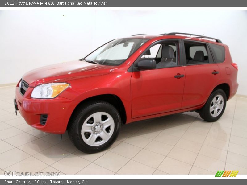Barcelona Red Metallic / Ash 2012 Toyota RAV4 I4 4WD