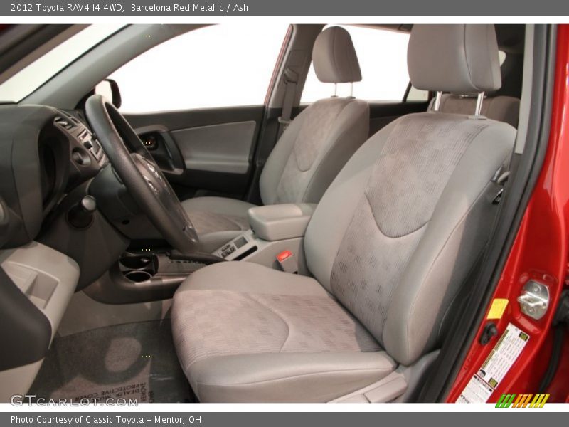 Barcelona Red Metallic / Ash 2012 Toyota RAV4 I4 4WD