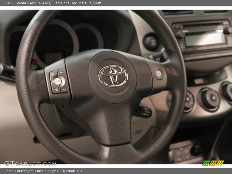 Barcelona Red Metallic / Ash 2012 Toyota RAV4 I4 4WD