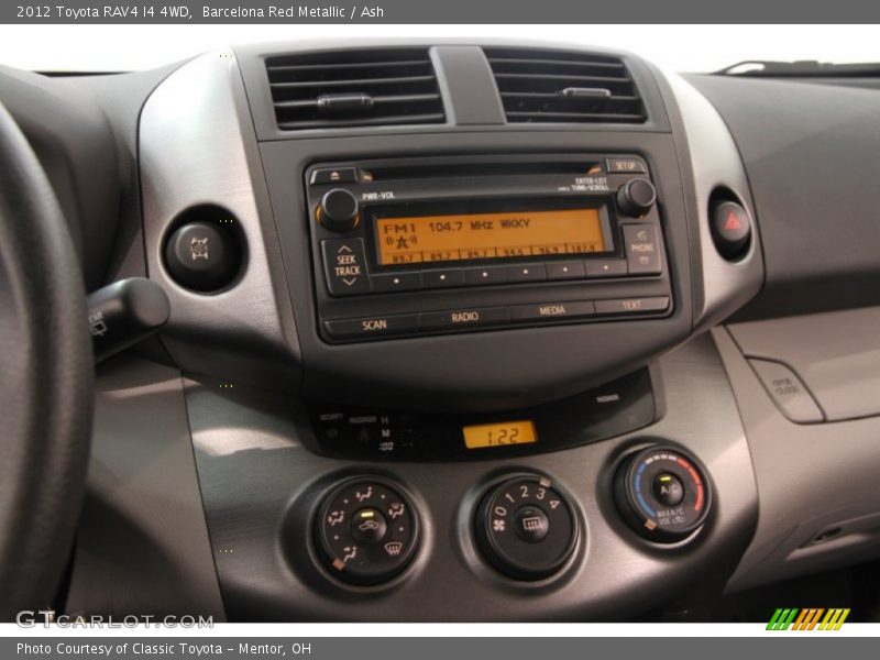 Barcelona Red Metallic / Ash 2012 Toyota RAV4 I4 4WD