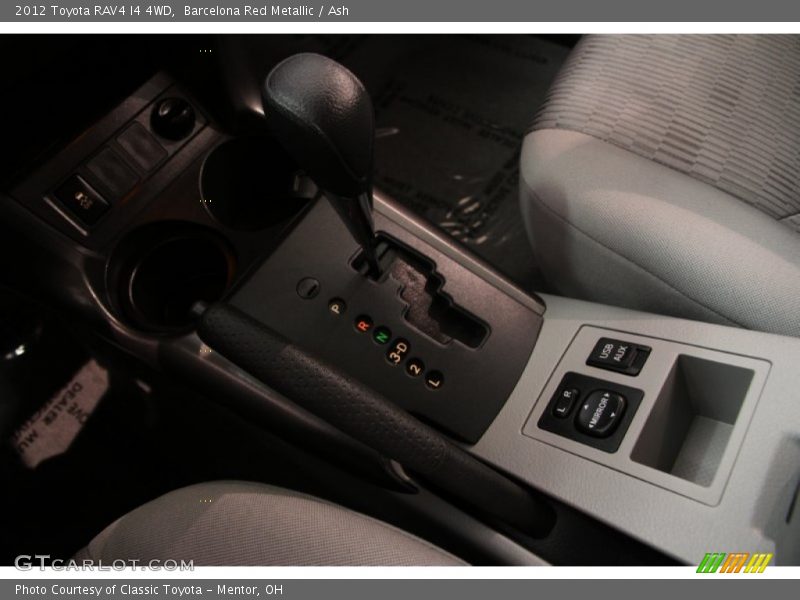 Barcelona Red Metallic / Ash 2012 Toyota RAV4 I4 4WD