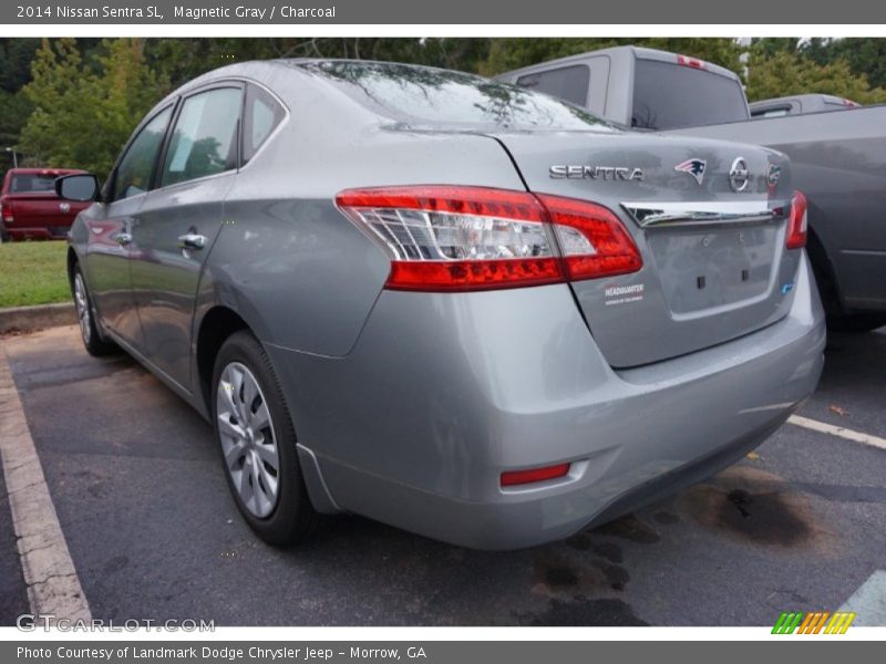 Magnetic Gray / Charcoal 2014 Nissan Sentra SL