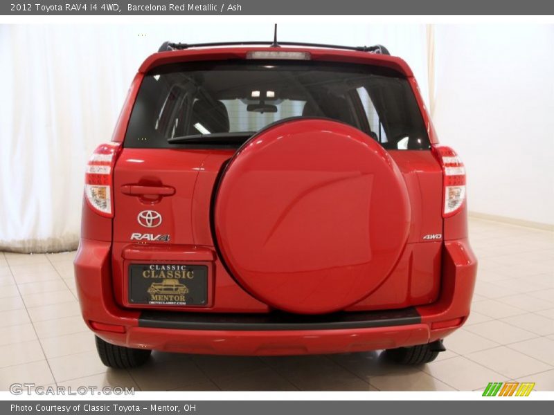 Barcelona Red Metallic / Ash 2012 Toyota RAV4 I4 4WD