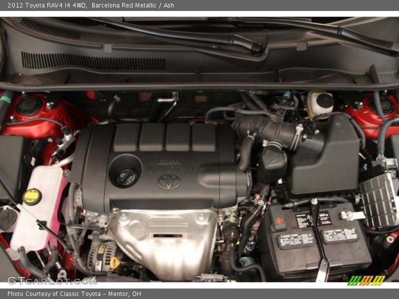 Barcelona Red Metallic / Ash 2012 Toyota RAV4 I4 4WD