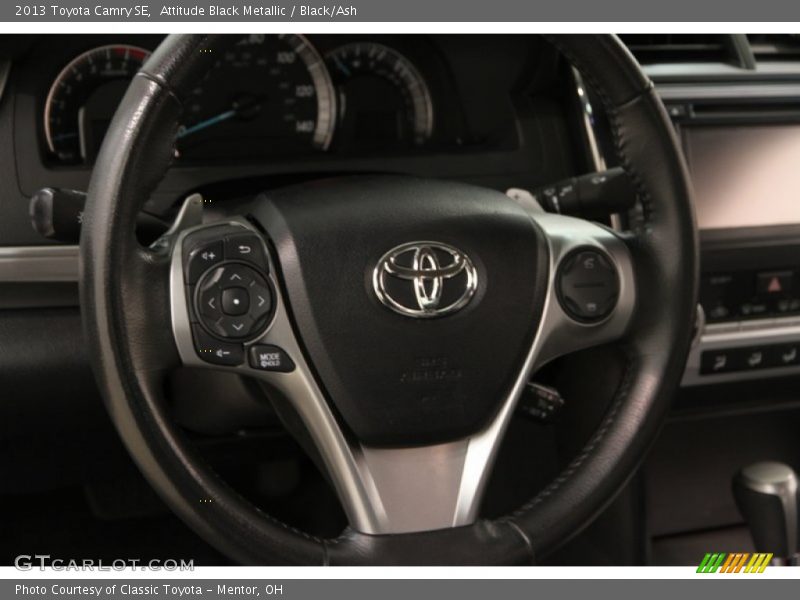 Attitude Black Metallic / Black/Ash 2013 Toyota Camry SE