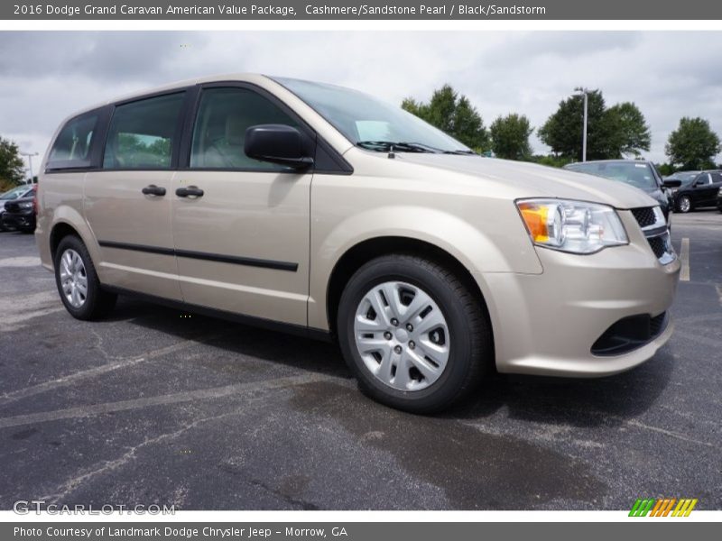 Front 3/4 View of 2016 Grand Caravan American Value Package