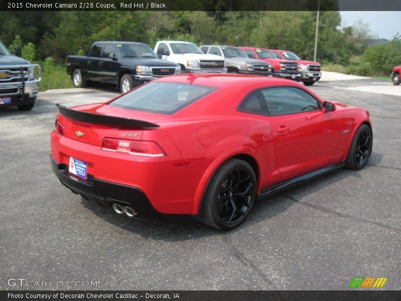 Red Hot / Black 2015 Chevrolet Camaro Z/28 Coupe