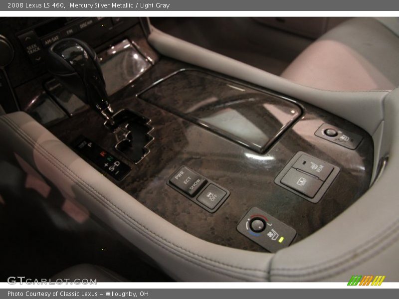 Mercury Silver Metallic / Light Gray 2008 Lexus LS 460