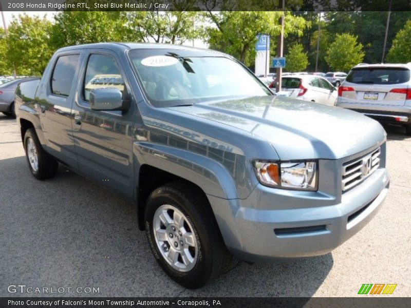 Front 3/4 View of 2008 Ridgeline RTL