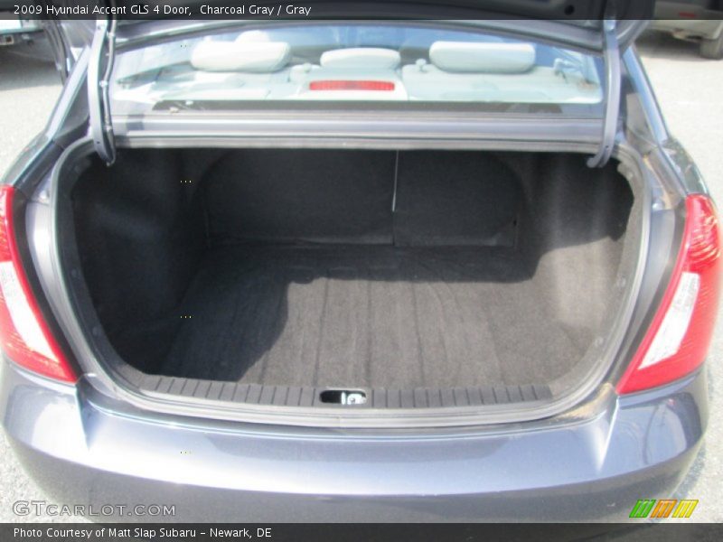 Charcoal Gray / Gray 2009 Hyundai Accent GLS 4 Door