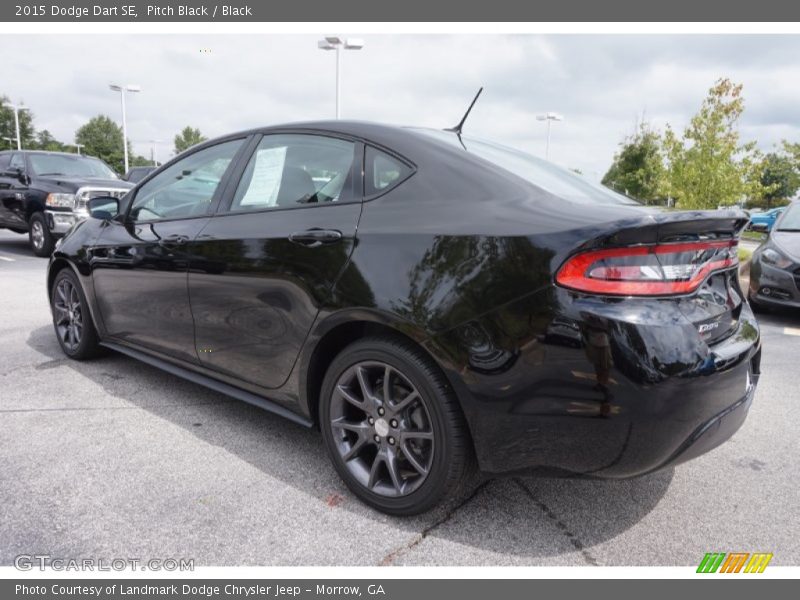 Pitch Black / Black 2015 Dodge Dart SE