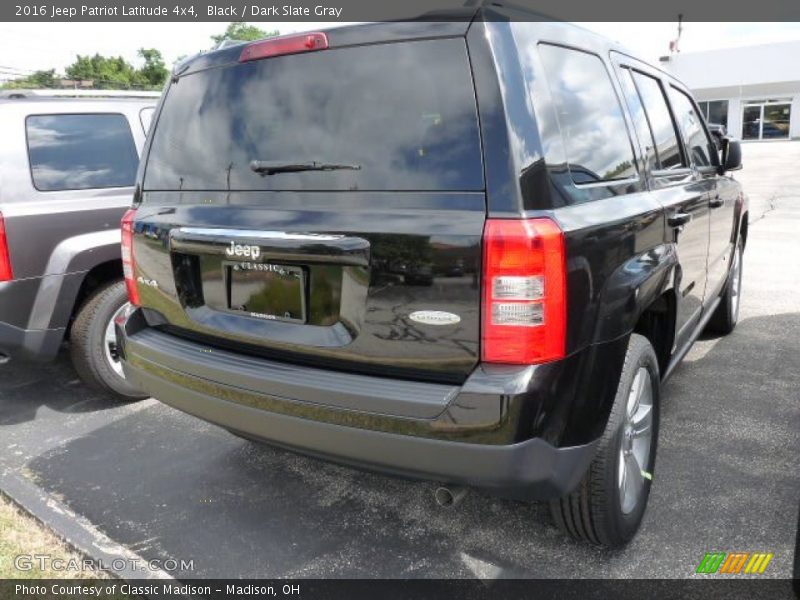 Black / Dark Slate Gray 2016 Jeep Patriot Latitude 4x4