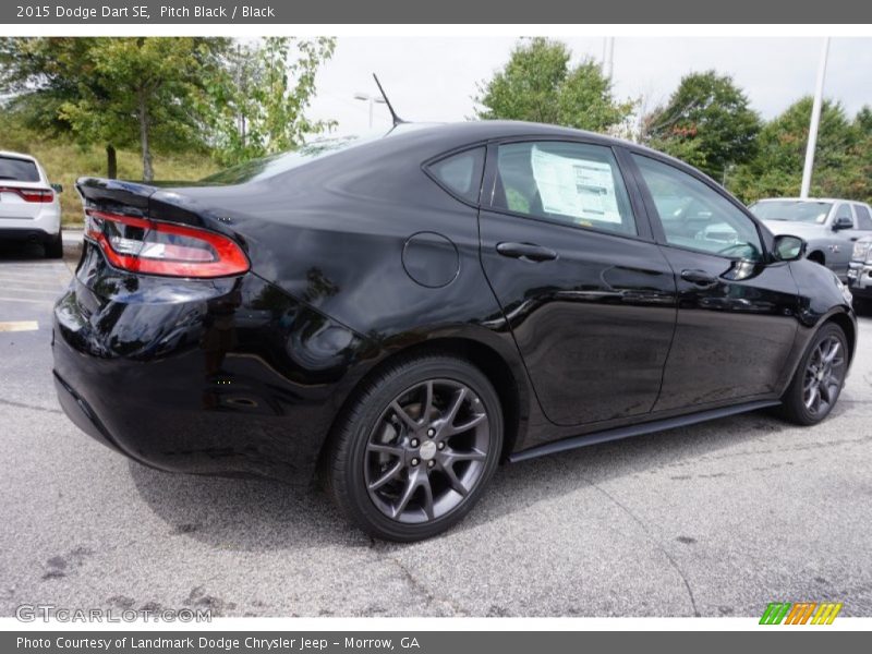 Pitch Black / Black 2015 Dodge Dart SE