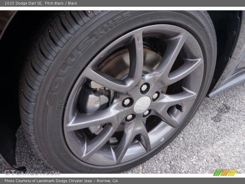 Pitch Black / Black 2015 Dodge Dart SE