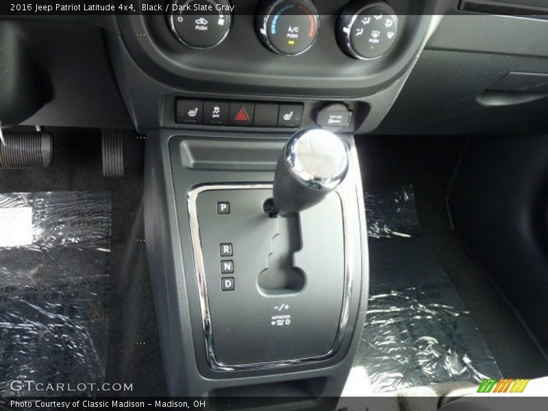 Black / Dark Slate Gray 2016 Jeep Patriot Latitude 4x4