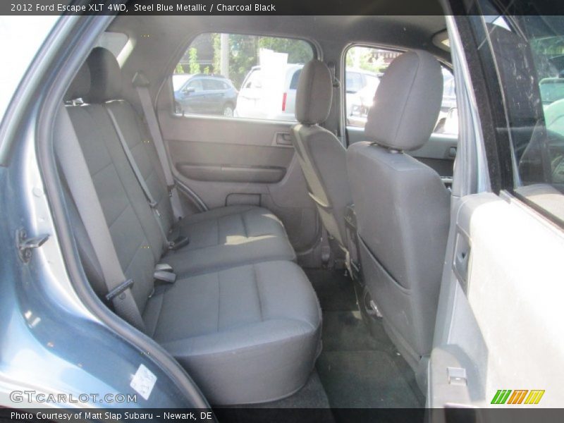 Steel Blue Metallic / Charcoal Black 2012 Ford Escape XLT 4WD