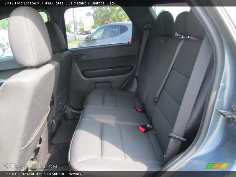Steel Blue Metallic / Charcoal Black 2012 Ford Escape XLT 4WD