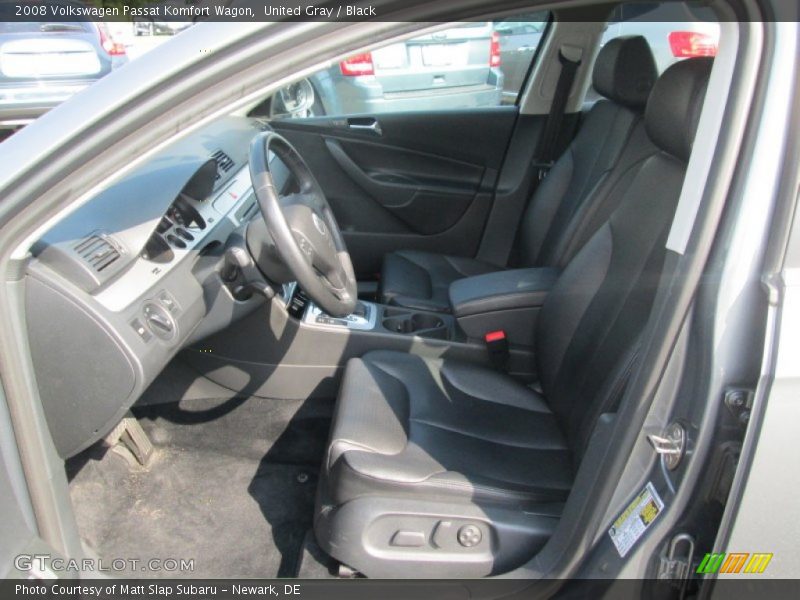 United Gray / Black 2008 Volkswagen Passat Komfort Wagon
