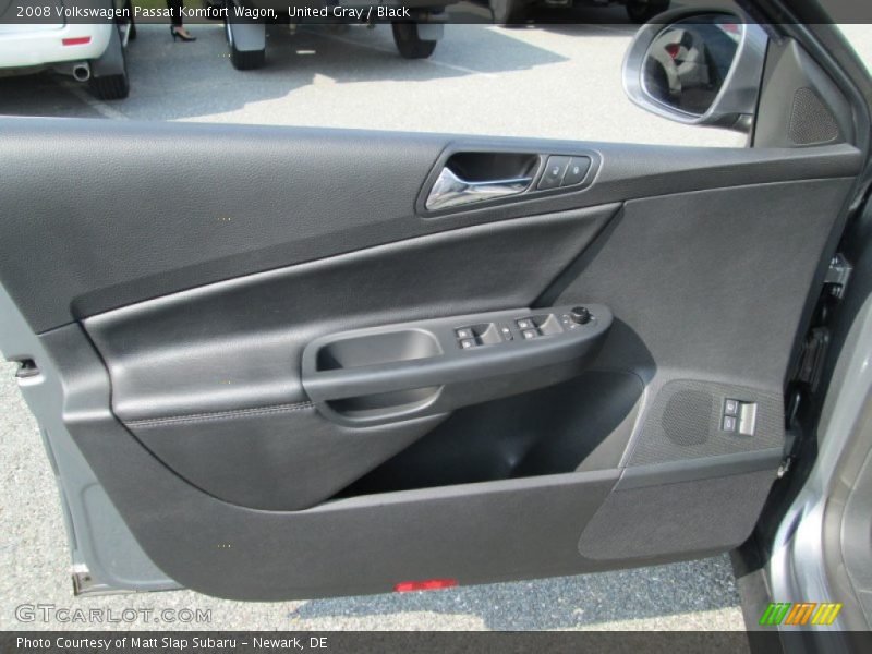 United Gray / Black 2008 Volkswagen Passat Komfort Wagon