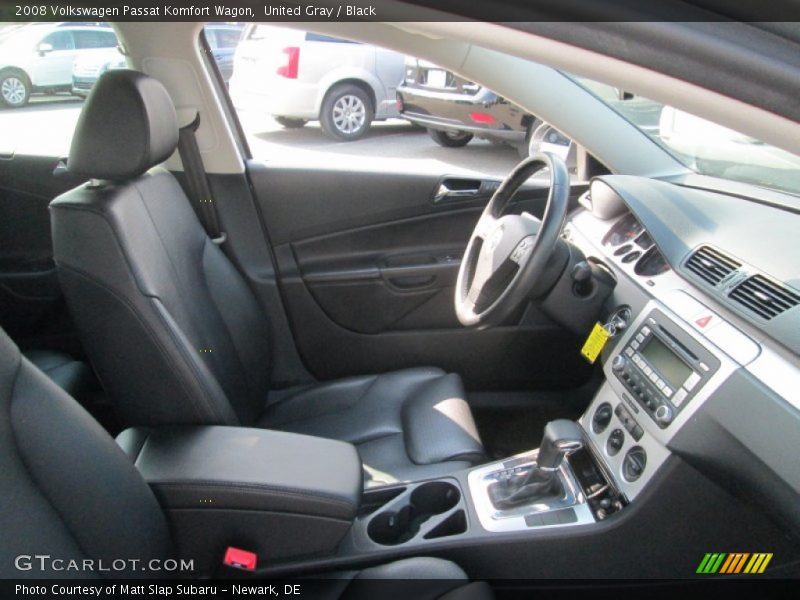 United Gray / Black 2008 Volkswagen Passat Komfort Wagon