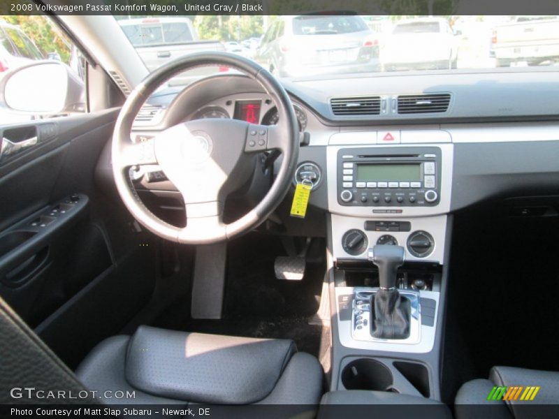 United Gray / Black 2008 Volkswagen Passat Komfort Wagon