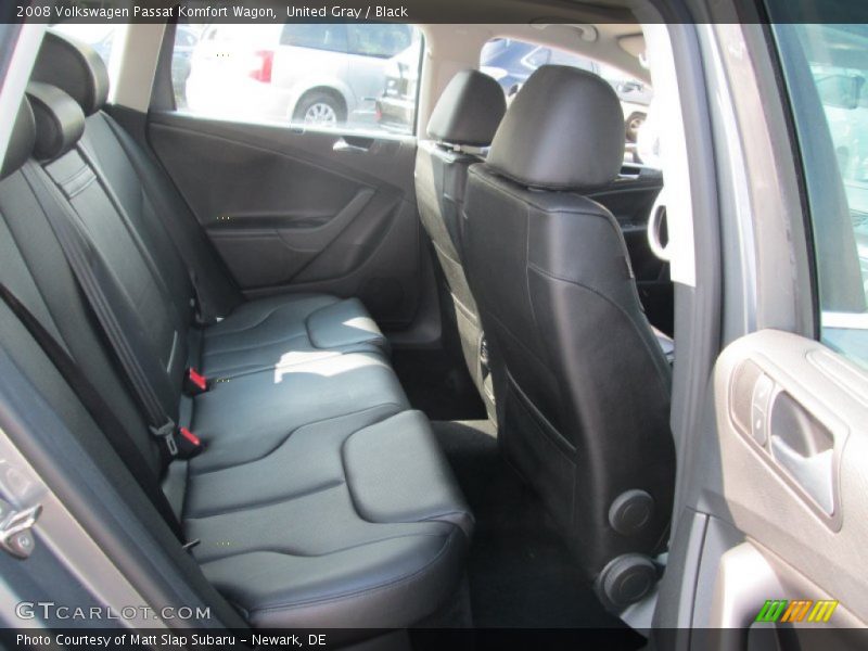 United Gray / Black 2008 Volkswagen Passat Komfort Wagon