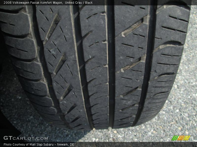 United Gray / Black 2008 Volkswagen Passat Komfort Wagon